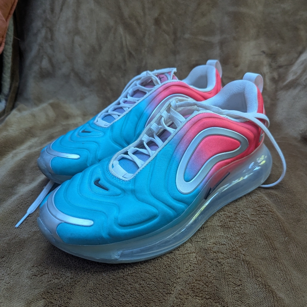 Nike White and Pink Sneakers